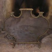 ♢ Spark arrester in golden metal Italy 20th century