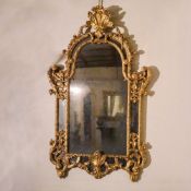 ♢ Gilded wood mirror Italy, 20th century