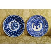 Two majolica plates Italy, 19th century