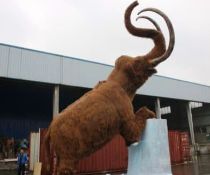 Animatronic Mammoth, Dimensions Approx. Height 8m, Length 9m, Gross Weight 1438.2kg. Constructed