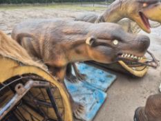 Animatronic Giant Ground Sloth, Dimensions Approx. Height 1.5m, Approx. Length 2m. Constructed