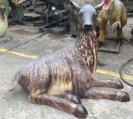 Small Irish elk, Approx. Height 1m, Approx. Length 0.7m, Gross Weight 22kg, constructed from