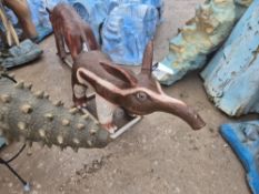 Anteater, Approx. Height 0.9m, Approx. Length 1.2m, Gross Weight 45kg, constructed from fiberglass