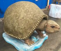 Animatronic Glyptodon, Dimensions Approx. Height 1.5m, Approx. Length 3m, Gross Weight 132kg.