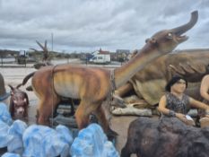 Animatronic Long-Necked Camel, Dimensions Approx. Height 2.3m, Gross Weight 122kg. Constructed