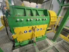 * Bruno Folcieri EP1200X500X830 PP WET GRINDER¸serial no. BF2004, year of manufacture 2020, plant