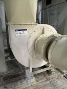 Buhler HTM 35.12RE Centrifugal Fan, serial no.66141, with electric motor (Take Out Charge - £750 +