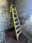 Werner Eight Rise Folding Alloy Stepladder (Take Out Charge - £10 + VAT) Please read the following