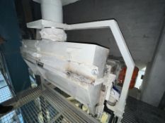 Buhler VIBRATORY SCREEN, serial no. 10241743, approx. 1.5m x 2.2m, with two vibratory motors and
