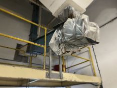 Two Bulk Outloading Chain Conveyors, each approx. 6.5m long, with electric motor drive and one