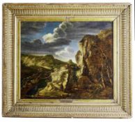 Felsige Hochgebirgslandschaft, Italien, 18. Jh.