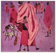 Anderson, Robin: Maasai with animals
