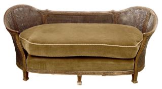 Banquette im Louis-XVI.-Stil, Wohl Frankreich, 19. Jh.