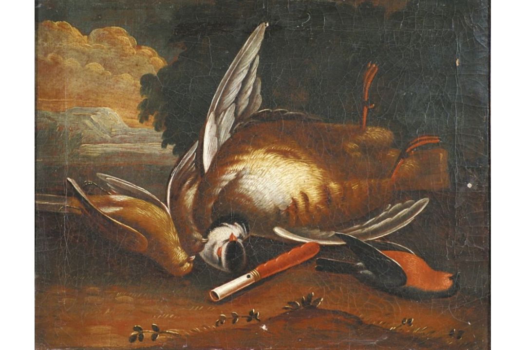 Hamilton, Philipp Ferdinand - in der Art des: Paar Jagdstillleben - Bild 4 aus 4