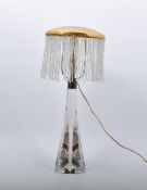 Jugendstil-Lampe, A. 20. Jh.