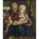 Maria und Elisabeth mit Jesus und Johannes, Deutscher Spätmanierist des 17. Jh. - Bild 2 aus 2