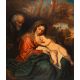 Hotop, Luise: Die Heilige Familie in Landschaft - Bild 2 aus 2