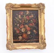 Pollmer, Kurt (attribution): Still life of flowers in miniature