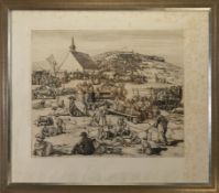 Schiestl, Rudolf: Mountain festival on the Walberla