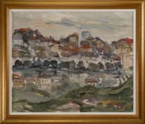 Ladwig, Roland: View of Vence on the Cote d'Azur