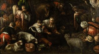 Bassano, Francesco the Younger - or workshop, Market scene