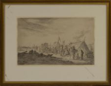 Goyen, Jan van - Copy after: Tents on the Beach
