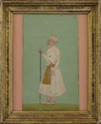 Portrait of a Mughal ruler, India, 19th century