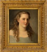 Kaulbach, Friedrich - Follower of: Portrait of a Young Lady