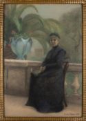 Fabro, Rosina del, Lady Seated on a Terrace