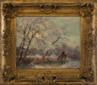 Vogler, Paul: Stream Landscape with Hoarfrost