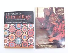 Two books about carpets, 20th cent.