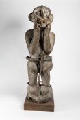 Large monkey figurine Gbekre, Ivory Coast, Baule tribe