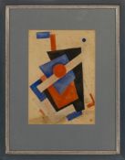 Constructivist composition, 20th-century Russian avant-garde artist