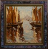 Rasp, Valentin: View over the lagoon to Venice