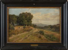 Pohle, Hermann the Elder (attributed): Summer Landscape in the Low Mountains