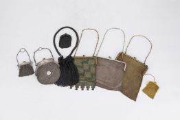 Fünf Abendtäschchen, Um 1900 und später