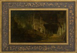 Spitzweg, Carl - Circle: Soldiers in a Town at Night