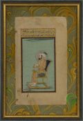 Portrait of a Maharaja, India, Mughal Empire, 19th century