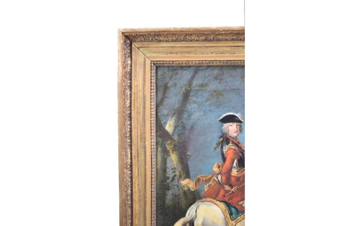 Reiterbildnis des Prinzen Eugen von Savoyen in Prunkrüstung, Frankreich, 18. Jh. - Bild 11 aus 29
