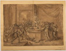 Mythological representation, 18th century