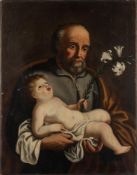 Saint Joseph with the infant Jesus, Southern Germany, 18th century