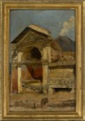 'Pompei, Via Appia', German Roman artist of the 19th century.
