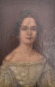 Small portrait of a lady, 19th century