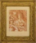 Maratta, Carlo - Circle of: The Holy Family with the Infant Saint John