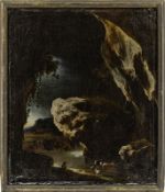 Roos, Johann Heinrich (Attribution): Rocky Landscape