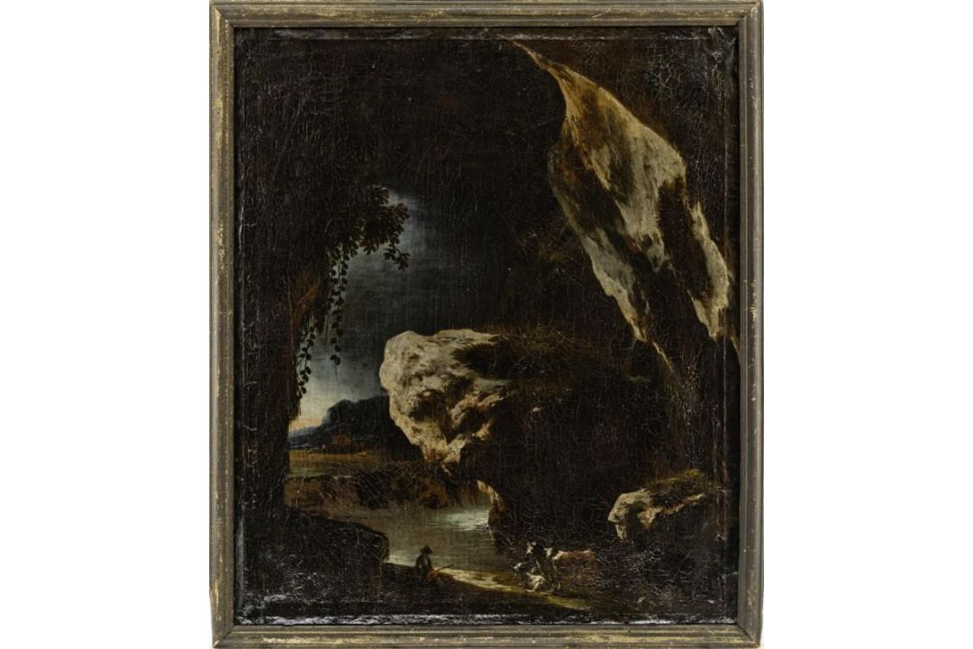 Roos, Johann Heinrich (Attrib.): Felsenlandschaft