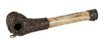 Bone trumpet (kangling), Tibet, 19th/20th century