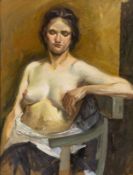 Bayerlein, Hans (Attribution): Double image of a female and male nude