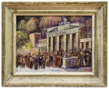 Antoine, Otto: Berlin - Silvester am Brandenburger Tor