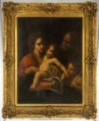 The Holy Family with John the Baptist, 19th-century Italian school